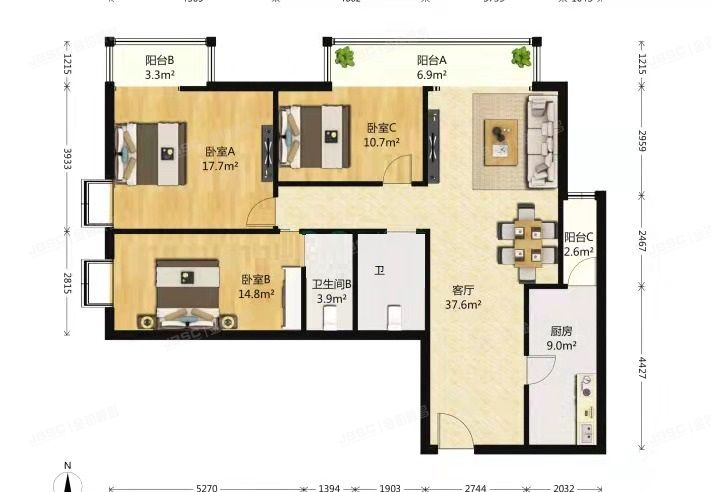 丰台区 南顶路51号康泽园小区16号楼1108号（康泽园）