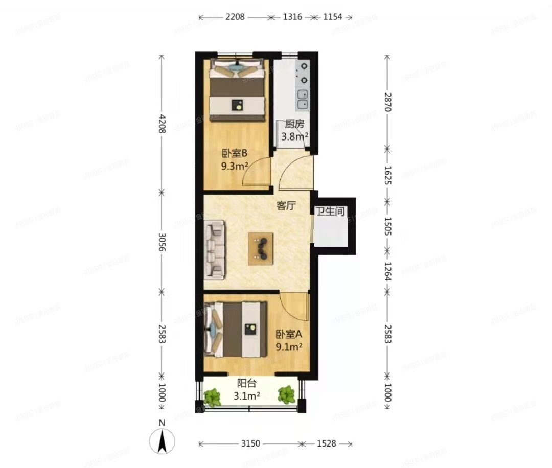 海淀区 中关村南大街12号四区16号楼二单元五层505号（农科院）
