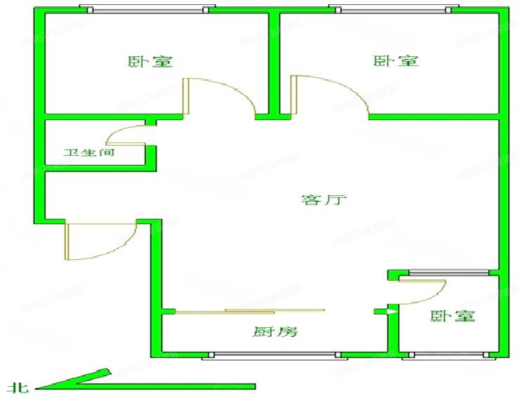 房山区 房山福星家园1号楼6层6-601（福星家园）