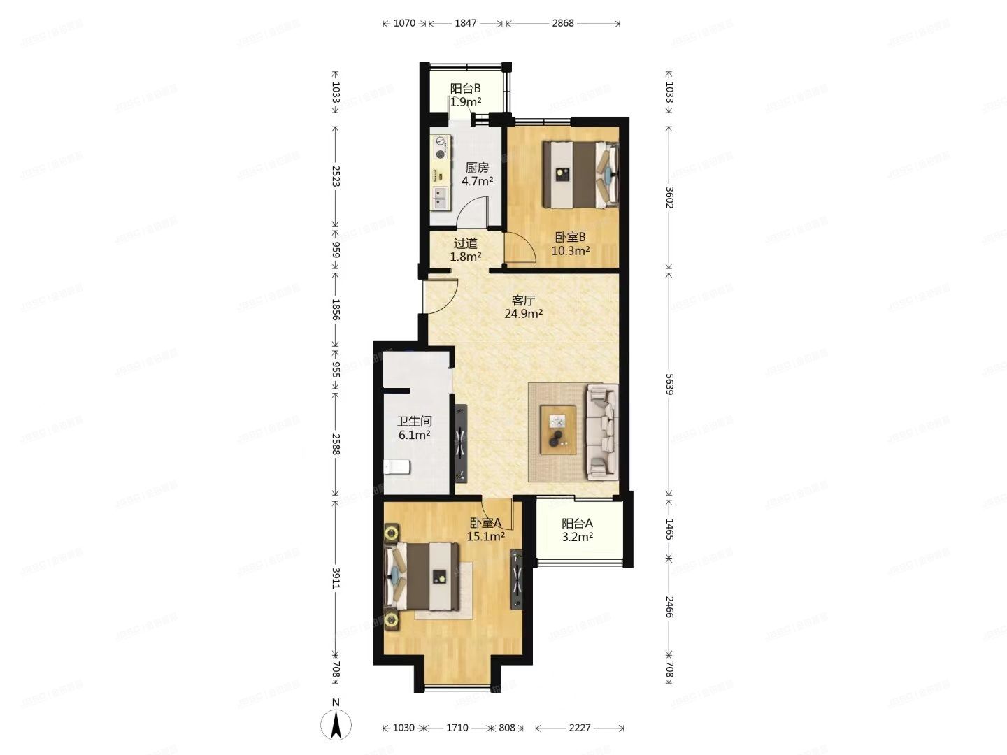 朝阳区 紫南家园215号楼5层10单元501（紫南家园）