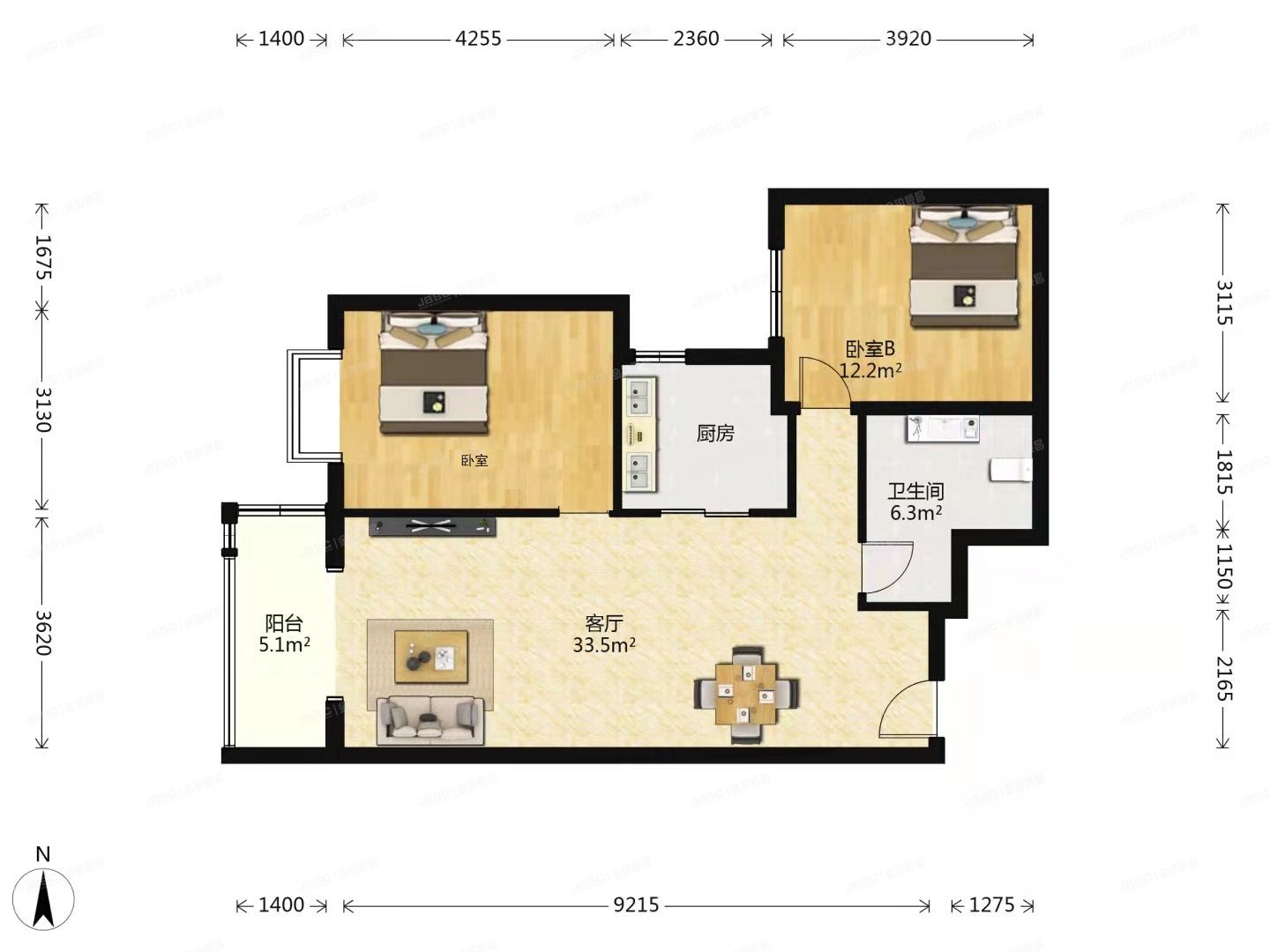 朝阳区 广渠路66号院17号楼5层509（百环家园）
