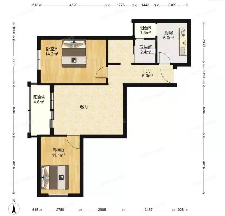 海淀区 中关村南大街12号四区高2楼1408（农科院）