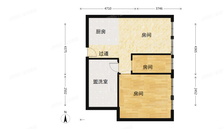 朝阳区 朝阳北路99号楼21层1单元2506（大悦公寓）