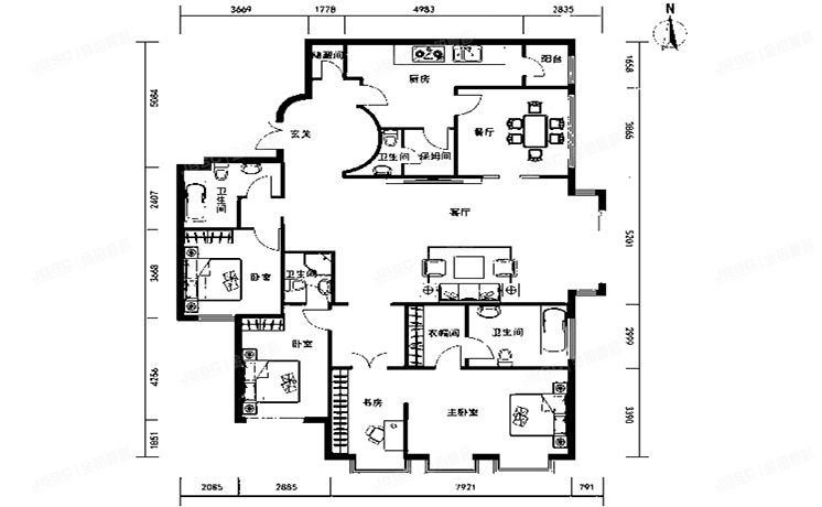 朝阳区 科荟路8号6号楼21层2103（荣尊堡）
