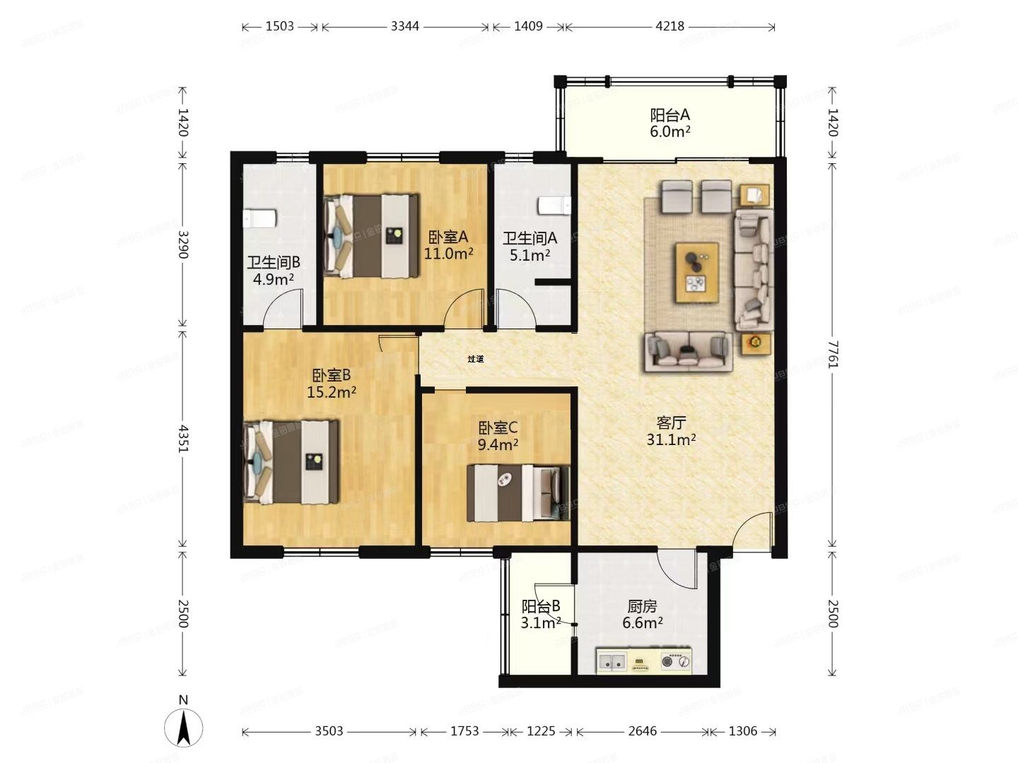 昌平区 东小口镇天通西苑一区33号楼1层1号（天通西苑一区）