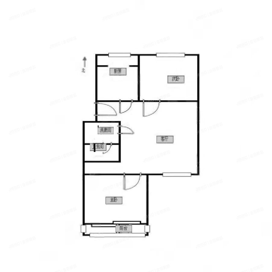 房山区 福胜家园8号楼2层4单元202号（福胜家园）