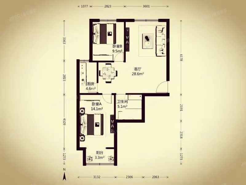 海淀区 德政路春晖园2号楼9层④-903（春晖园）经适房