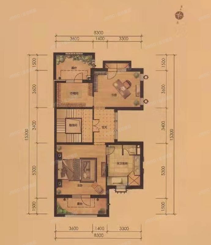 顺义区 天竺新新家园1-S13#住宅楼06号（万通天竺新新家园）别墅