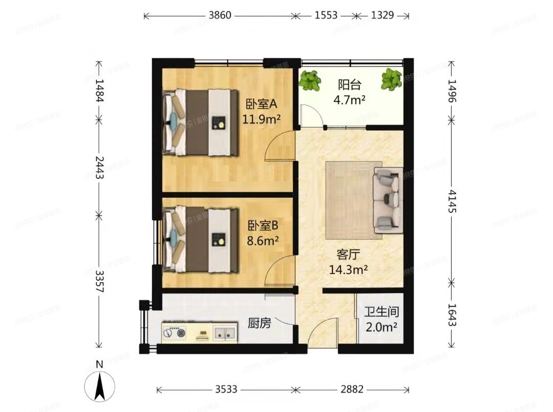 通州区 通惠南路24号楼6层163号（帅府园）