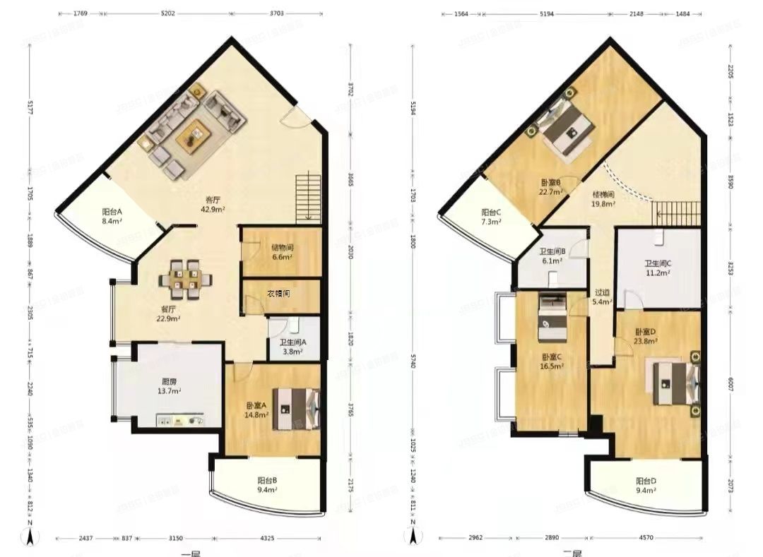 朝阳区 小庄6号3号楼25至26层29H（纽约豪园）