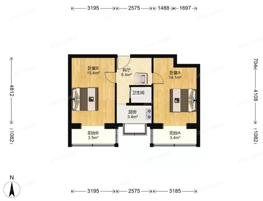 朝阳区 武圣西里18号楼2层1门202号（武圣西里）