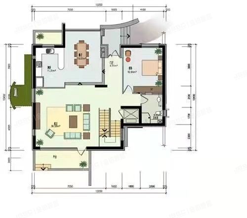 顺义区 澳景园三区16号楼-1至3层01（澳景园）别墅