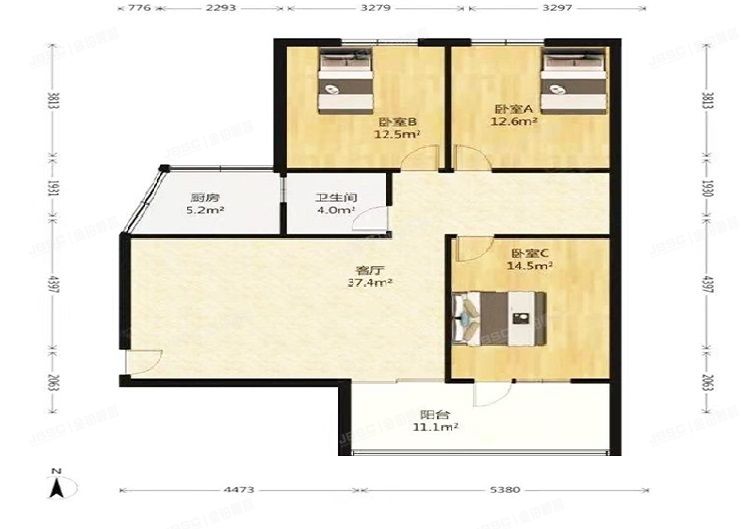 大兴区 庞各庄镇隆盛西园10号楼6层601（隆盛园）