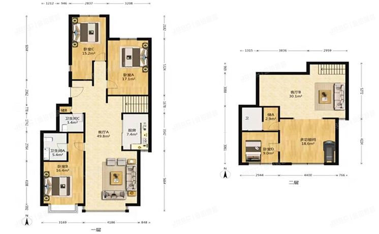 朝阳区 北苑路18号院1号楼10层3单元1002（华发颐园）
