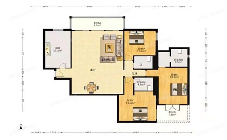 朝阳区 北辰东路8号院29号楼15层1501（汇欣公寓）
