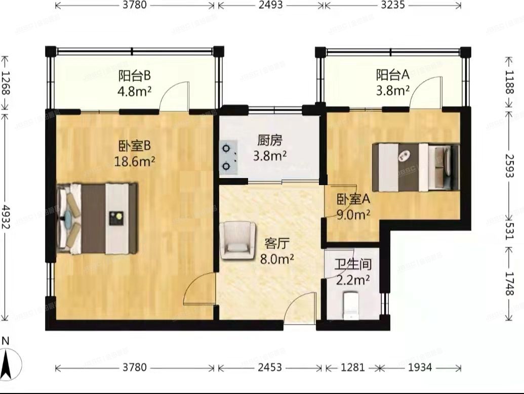 西城区 三义东里3号楼10层1001（三义东里）