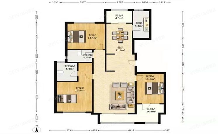 海淀区 东北旺西路8号院33号楼4层9单元5018号（亿城西山公馆）