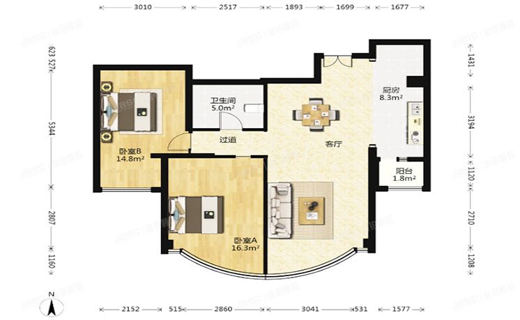 朝阳区 利泽西街8号院8号楼25层1单元2902（东湖湾西区）