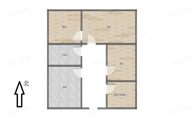 房山区 燕山东风北里6号楼4层2-401（东风北里）