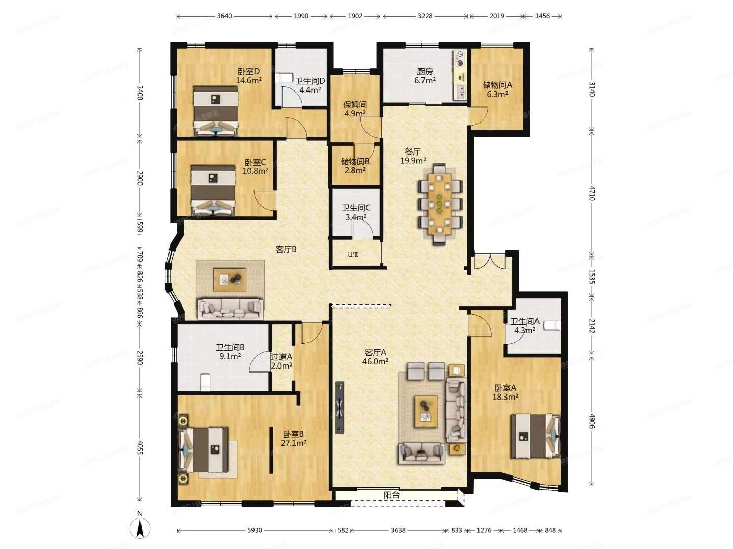 朝阳区 林萃路1号院6号楼10层2单元1002号（上林世家）