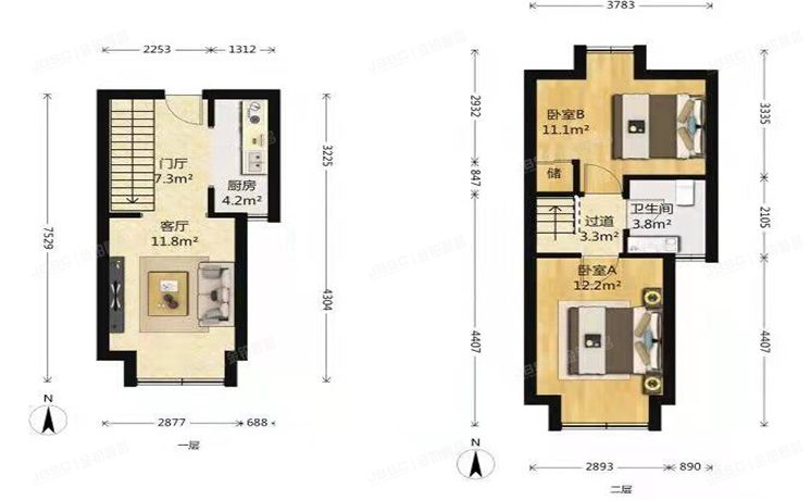 东城区 西革新里60号1楼南707（西革新里108号院）