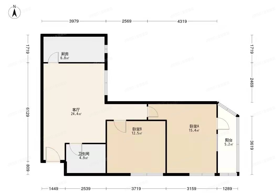 西城区 牛街东里一区4号楼9层904号（牛街东里一区）