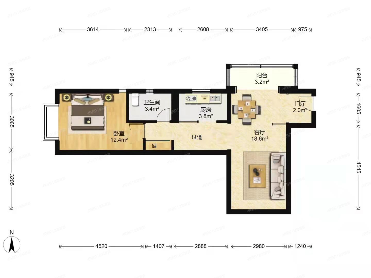 丰台区 怡海花园恒丰园1号楼1403（怡海花园）