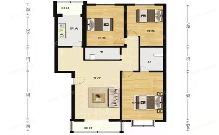 房山区 良乡地区隆曦园14号楼4层3-401（隆曦园）