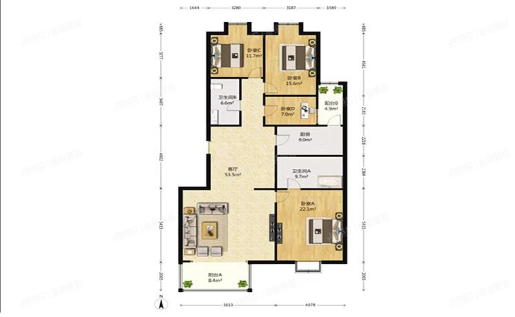 东城区 新世界家园1号楼3层3单元301（新世界家园）