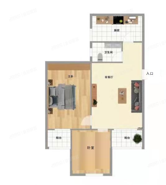 东城区 东扬威街9号楼11层5单元1102号（民安小区东扬威街）复式