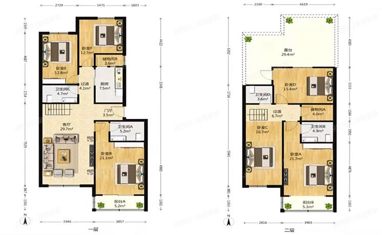 昌平区-回龙观镇 龙腾苑四区37号楼5至6层3单元502号（龙腾苑四区）复式