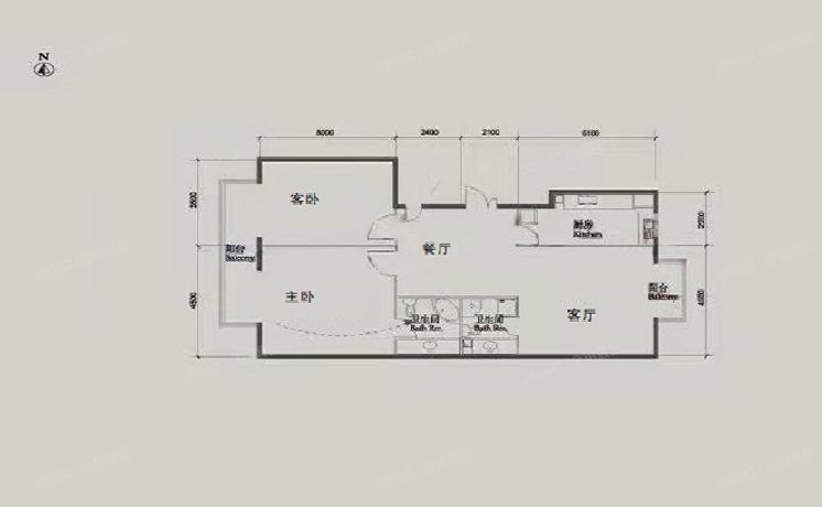 西城区 兴盛街2号院1号楼2门902+车位（华荣公寓）