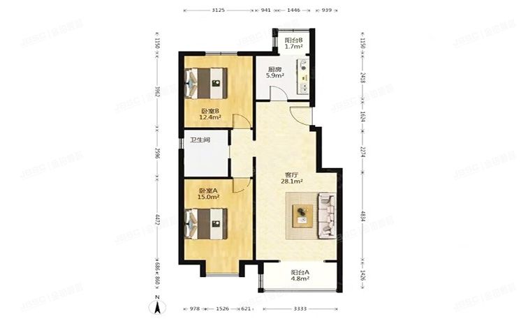 顺义区 港馨家园东区6号楼2层3单元202（港馨家园东区）