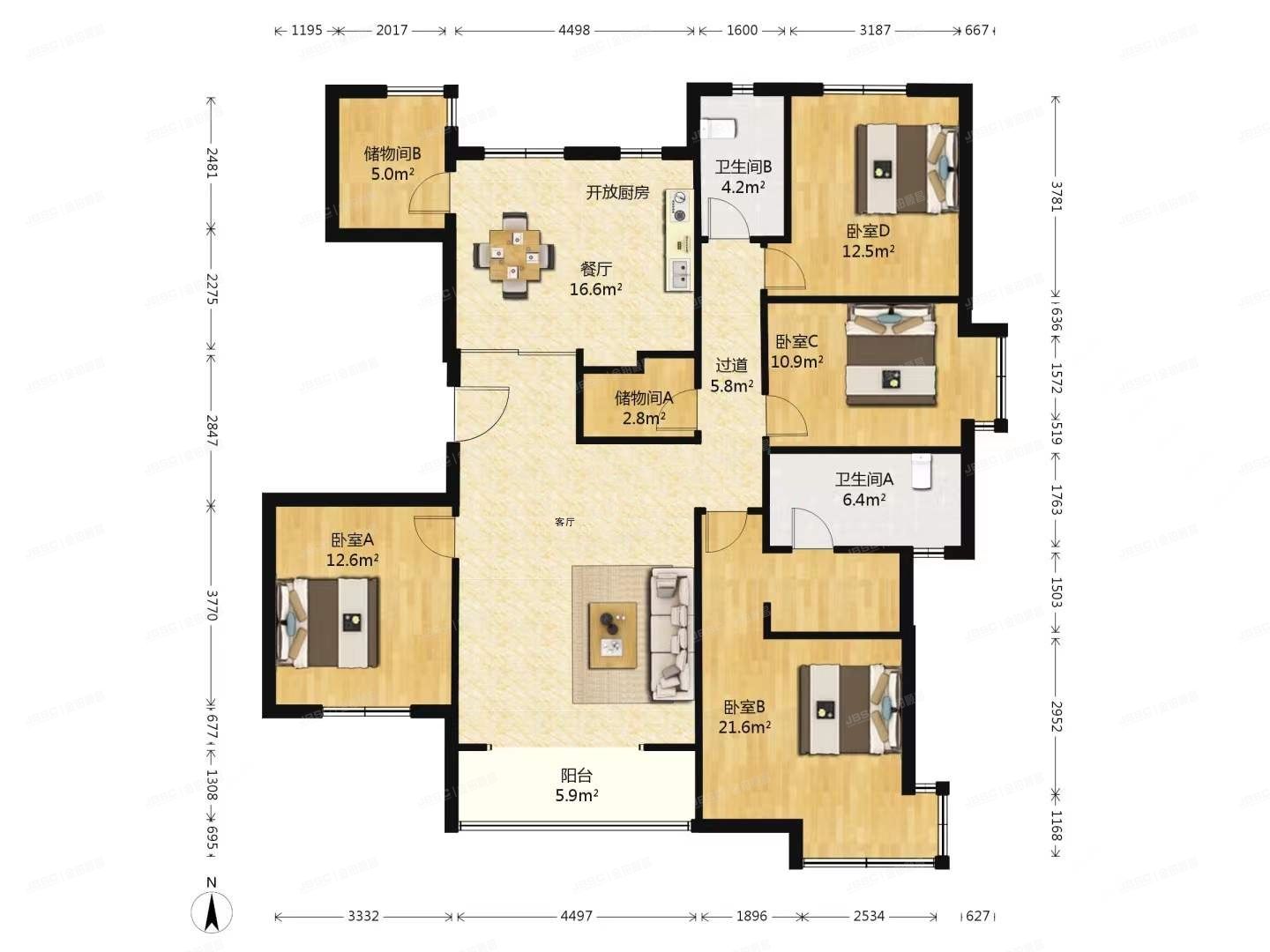 大兴区 德贤东路8号院10号楼7层1单元701（国韵村）
