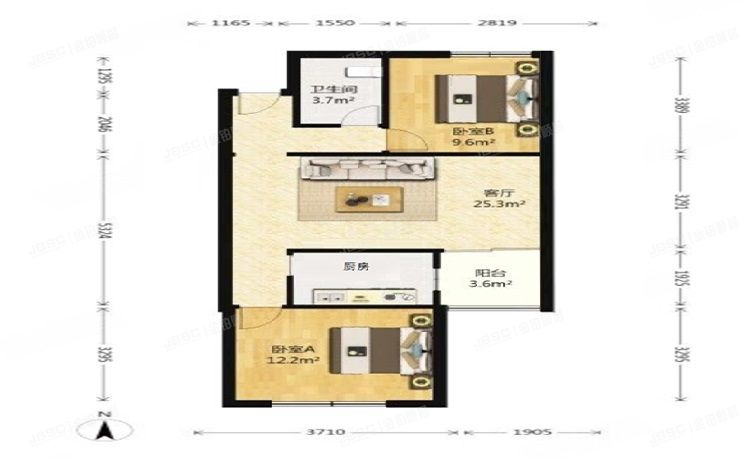 丰台区 张仪村路4号院2号楼2层1-219（张仪村路4号院）