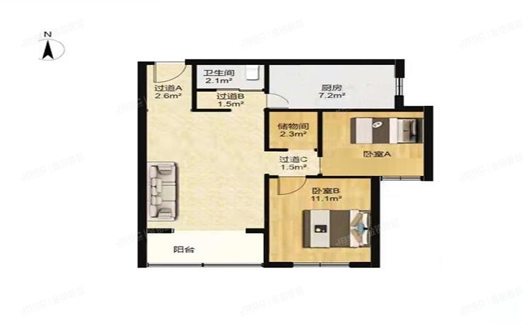 房山区 良乡北潞春家园D2号楼5层1-402（北潞春家园）