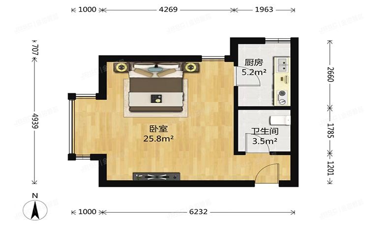 朝阳区 西大望路63号院2号楼8层1单元901（东方雅苑）