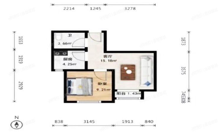 顺义区 顺兴街17号院3号楼7层1单元703（顺兴街17号院）