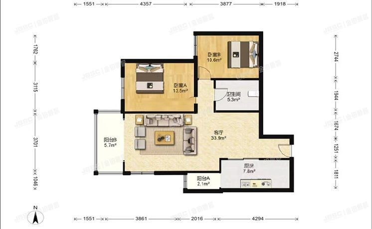 昌平区 天通中苑42号楼1506号（天通中苑一区）