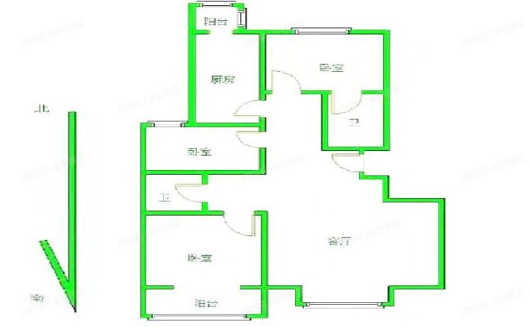 房山区 长阳镇嘉州水郡126号1层2单元102（加州水郡）