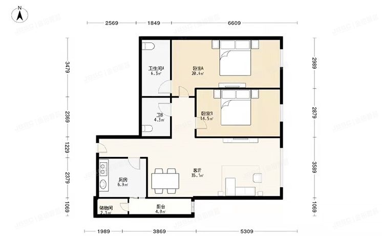 朝阳区 建国门外大街16号3号楼2层303（东方瑞景）