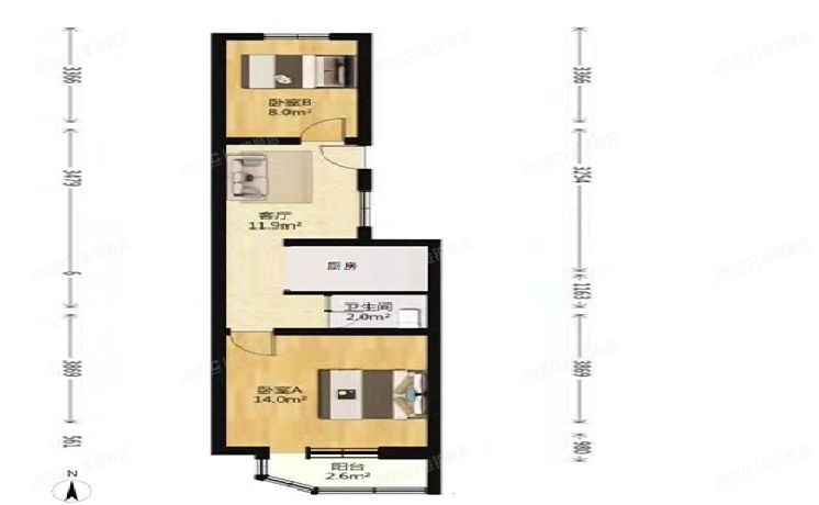 东城区 和平里五区1号楼1层4门102号（和平里五区）