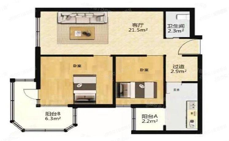 朝阳区 晨光家园218号楼3层东单元306（晨光家园）