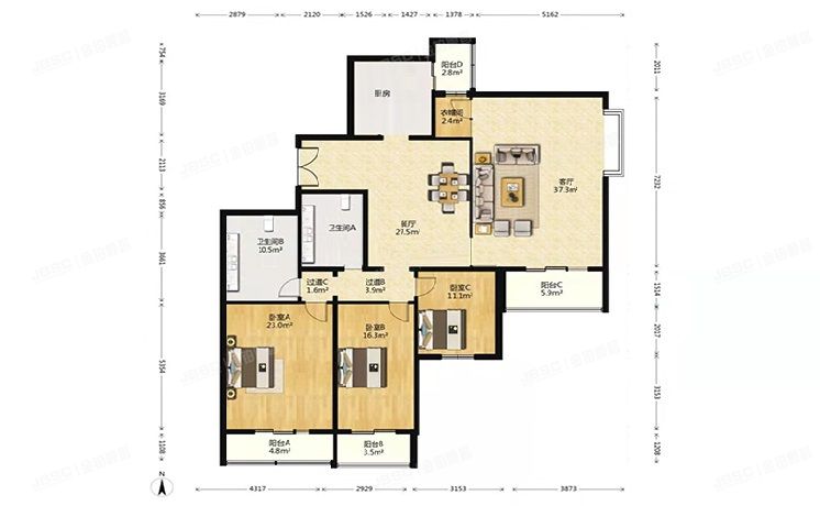 西城区 南滨河路23号3号楼9层903（立恒名苑）