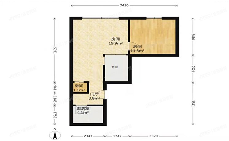 西城区 广安门外大街305号二区4号楼18层2101号（西堤红山）