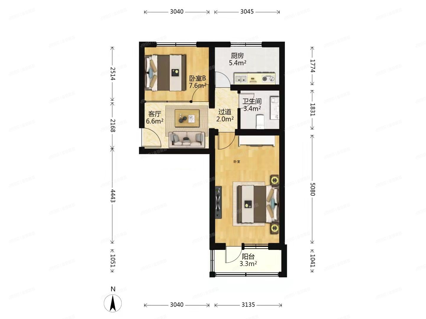经济技术开发区 贵园南里丙区7号楼7-503（贵园南里）