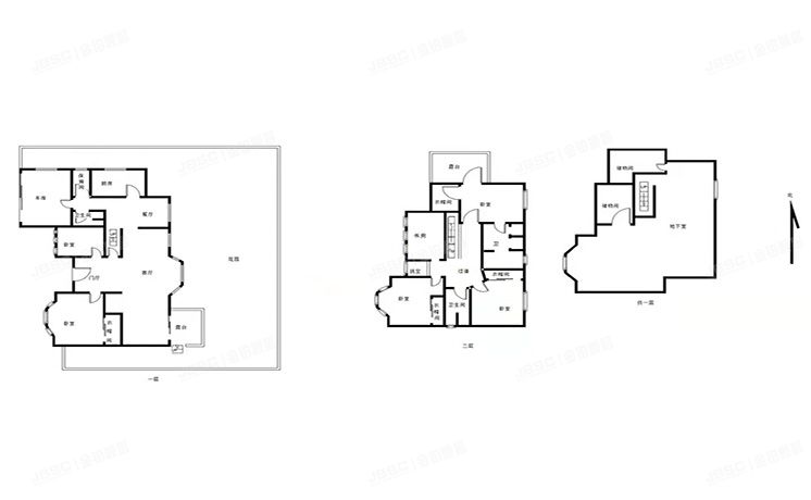顺义区 博特花园14号楼-1至2层（波特兰花园）别墅