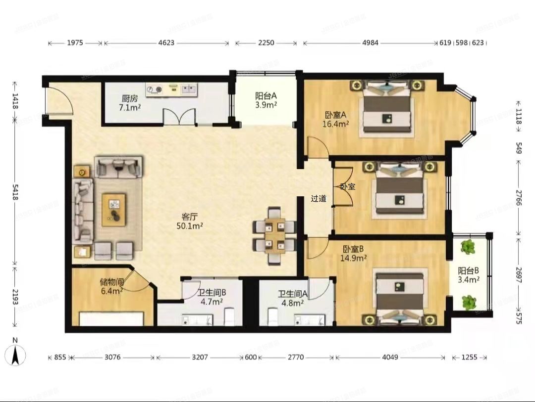 海淀区 莲宝路9号院4号楼14层1607（沄沄国际）
