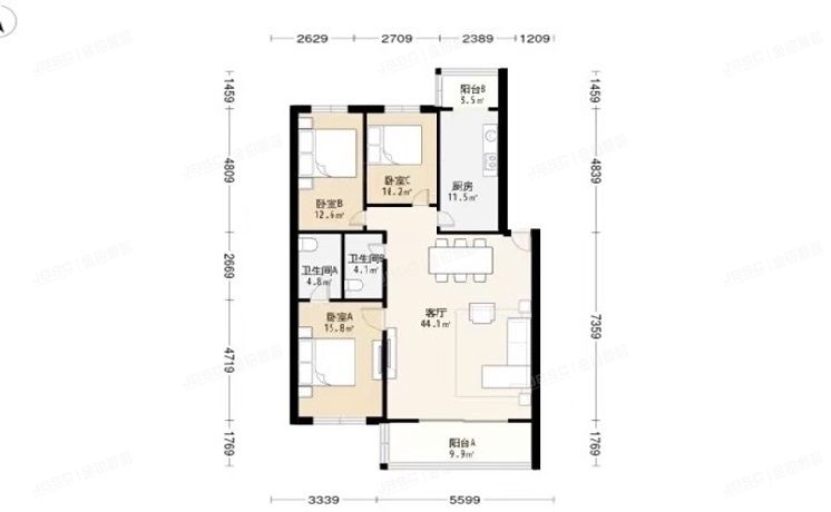 昌平区 东小口镇天通苑六区20号楼3层2单元2（天通苑六区）