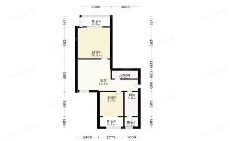 西城区 新街口西里三区6号楼6层3门601号（新街口西里三区）